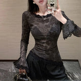 Bag-Buffed Seabless Shoulder-To-Shoulder Tight-Up Hottie Thai Temperament Short Skirt Vest