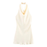 Homemade New Women's Ocean Yoko 髦丝缼髫髎髎脖 Dress