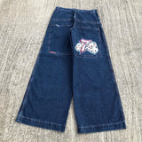 Wide-Leg Jeans Men Y2K Hip-Hop Harajuku High-Quality Street Rest-Outfit