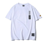 Men T-shirts 2020 Fashion New Male Cotton T Shirts Men's Chinese Alphabet Printing T Shirts Hip Hop Street