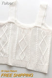 Candy Women Ribbed Camis Cute Crop Tops Knitted Solid Backless Tank Tops For Women Plain Slim Camisole