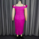 Sexy Bow Spiked Sling Skirt Christmas Party Sweet Spicy High-Waist Dress