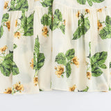 Summer Flower Printed Loose Shirt Long-Sleeved Dress 2183072-Outfit