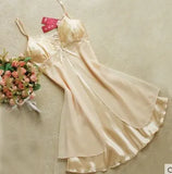 Sexy Women Lingerie Nightgown Casual Ladies Sleepwear Nightdress Camisola Vestidos Femininos Nightie Women