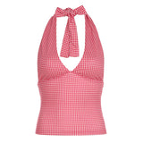 Cloth Forget Sweet Hot Storm Point Hanging Neck Smear Vest Hottie Design Wooden Ear Hem Repair Sling Sling