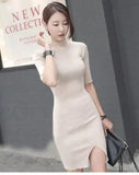 Summer Girls Dress Women Cotton Linen Casual Short Sleeve Dresses Female Dress Vintage Solid Dress Boho Robe Femme