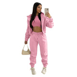 Thick Hooded 3 Piece Pants
