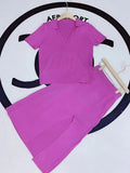 Free Shipping 2022 Women's Casual Knit Skirt Set Lapel Long Sleeve Turtleneck Short Knit Sweater & Split Midi Skirt 2-Piece
