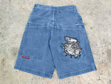 Shorts Y2K Hip Hop 2023 Original Gothic Pocket Baggy Jeans Shorts Man-Outfit
