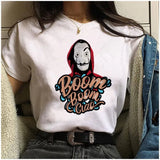 The House of Paper T Shirt New Money Heist Women La Casa De Papel Tshirt Funny Top Tee Fashion Female Clothes