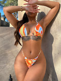 Toloer Outer Single Swimsuit Bikini 2023 New Swimsuit Women's Split Swimsuit Swimsuit Three-Piece A21H-Outfit