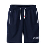 Fashion Brand Men Casual Shorts Summer New Male Printing Drawstring Shorts Men's Breathable Comfortable