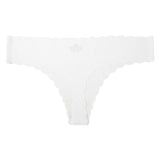 Lady One-Thick Thread Wave Side Cotton Crotch Low-Waist Bikini Trousers