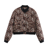 New Women's Fashion French Big Pocket Short Autumn Bomber Jacket