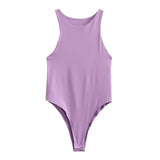 2024 New Ins Style Sexy Tight-Fitting Vest Women's Sleeveless Jumpsuit Trend-Outfit