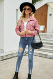 Button Down Jacket with Breast