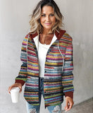 Leisure Explosion Lady Big Lattice Lady Jacket Lattice Autumn Winter