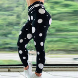 Waist Fitness Leggings Women 3D Moon Print Fashion Leggins Push Up Sexy Ankle-Length Pants Elasticity Legging