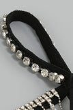 Fringe Asymmetrical Neck Bandage