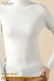 Turtleneck Women Sweaters Autumn Winter Tops Slim Pullover Knitted Sweater Soft Warm Pull Basic For Women Jumper