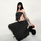 2025 Fashion Trend Women's New Breast-Wearing Body-Dectivable Knitting Small
