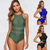 2025 Sexy Swimsuit Women's Net Hollow Holiday Swimsuit Bareback Swimsuit Swimsuit