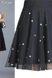 Tulle Skirt Women Summer High Waist Skirt Up Party Petticoat Fashion Casual Style New Goth