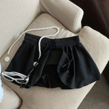 Short Skirt Ballet Style 2025 Summer New Women's A Skirt Skirt High-Waisted Skirt Skirt Skirt