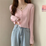Thin Women 2025 New Summer With Long Sleeves Sun Knitted Bottom Shirt On The Coat Of Ice