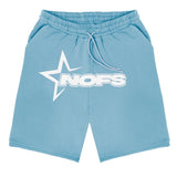 Year's New Short-Sleeved Shirt For Men And Women's Trend Card Street Hip-Hop Punk Letter Printed T-Shirt Shorts-Outfit