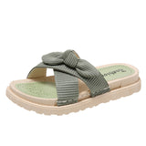 Women Wearing Sandals In The Summer Wear The New Year's New Casual Dress Thick-Bottomed Fairy Wind Students Flat Bottom Women's