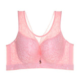Push Up Bras for Women Full Cup Vest Bra Brassiere Plus Size C / D Cup Black Blue