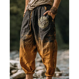 Fashion Loose-Fitting Broad Leg Trousers Digital Print Z A Variety Of Pattern Pattern Spring And