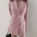 Jacket Female Design Spring And Autumn Slim Suit Women's Suit Korean Version Of The British Style Temperament Small Short