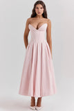 2025 Women's Dress Sexy Hottie Sleeveless Long Solid Corset Dress Dress