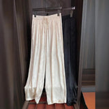New Wide-Legged Trousers In The Spring Of 2023 Feel Full-Color Trousers, European Casual Radish Harlan Pants In Spring And Summer.-Outfit