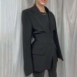 2025 Double-Ded-Buckle Casual Nini Jacket Women's