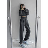 Sweatpants For Women Summer Baggy Pants High Waist Jogger Wide Leg Trousers Spring Women's Sports Pants Summer Sweatpants-Outfit