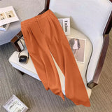 Suit Suit Pants Women Straight Loose 2025 New Spring And Autumn Leisure Wide Legs Commute Black