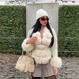 Fashion Casual Women's Commuting Fish Bone Sling Suit Jacket Trousers Three-Piece Set Of