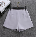 New Summer zora women hot Fashion New Women Shorts Skirts High Waist Casual Suit Shorts shorts female Pants Ladies