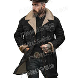 Autumn And Winter Men's Coat Velvet Jacket More Pocket Coat More