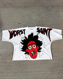 Men's T-Shirts Oversized Graphics Gothic Harajuku Short-Sleeved Men's T-Shirts Y2k Top Friends-Outfit
