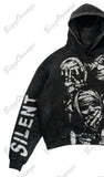 and winter new street print pattern men fashion hoodie Harajuku trendy brand Y2k couple hooded sweatshirt-Outfit
