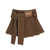 Autumn And Winter Elastic High Waist 100 Folds Skirt Women Short A-Word Bag Hip Wear Thick Hairs Of The Skirt