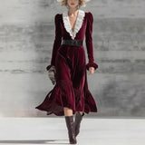 Women's Women's Jacket Elegance Elegant Vintage Single-Drace Women's