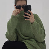 2025 Elegant Soft Thicker Round Collar Sweater + Fishtail Skirt Two Sets Of Women's OL Wind Top + Skirt