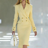 2025 Double-Ded-Buckle Casual Nini Jacket Women's
