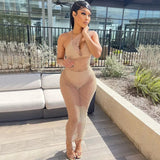 Fashion Sexy Mesh Cutout