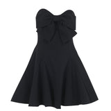 Autumn 2025 New Temperament Sexy Body-Body Butterfly Brae Short Dress